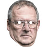 Maska papierowa Adam Michnik – na twarz, z gumką