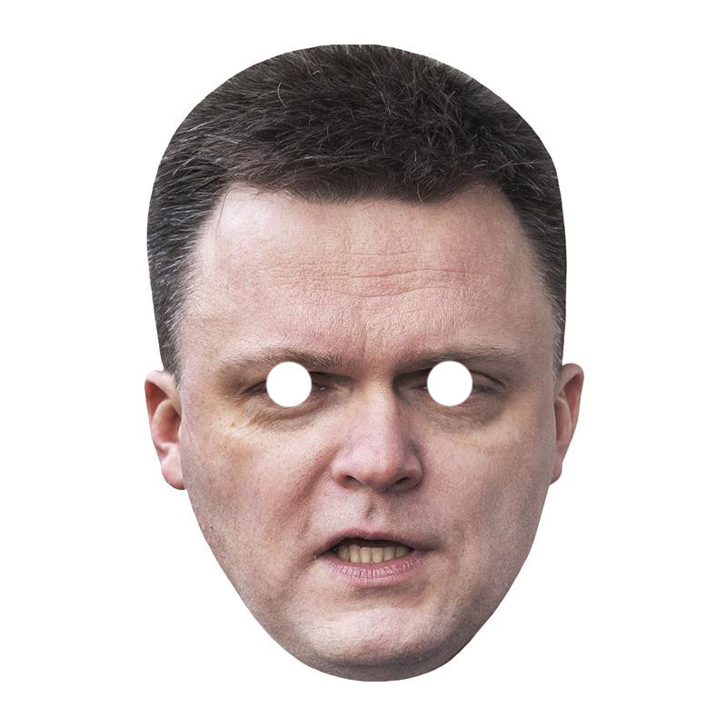 Maska papierowa Szymon Hołownia – na twarz, z gumką