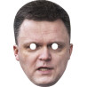 Maska papierowa Szymon Hołownia – na twarz, z gumką