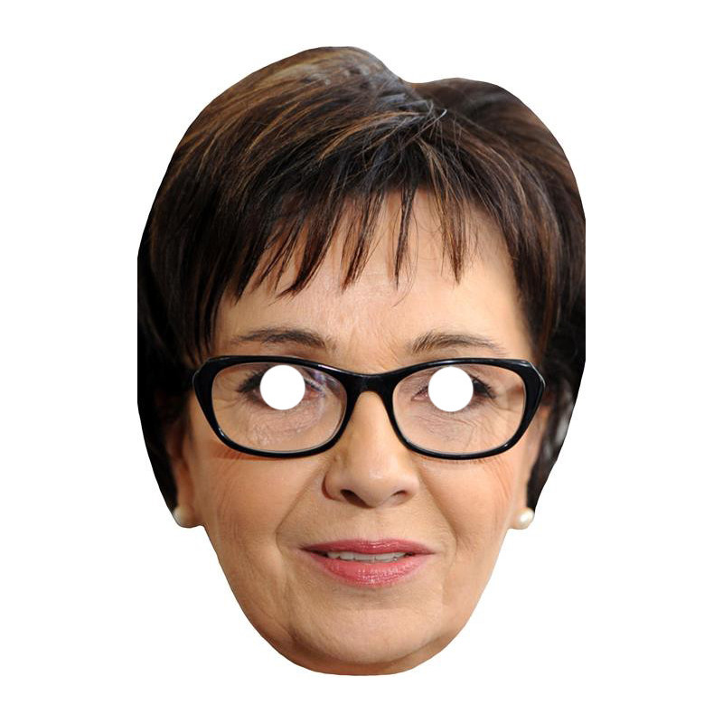 Maska papierowa Elżbieta Witek – na twarz, z gumką