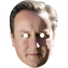 Maska papierowa David Cameron – na twarz, z gumką