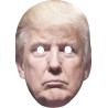 Maska papierowa Donald Trump – na twarz, z gumką