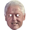 Maska papierowa Bill Clinton – na twarz, z gumką