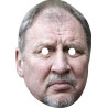 Maska papierowa Andrzej Grabowski – na twarz, z gumką