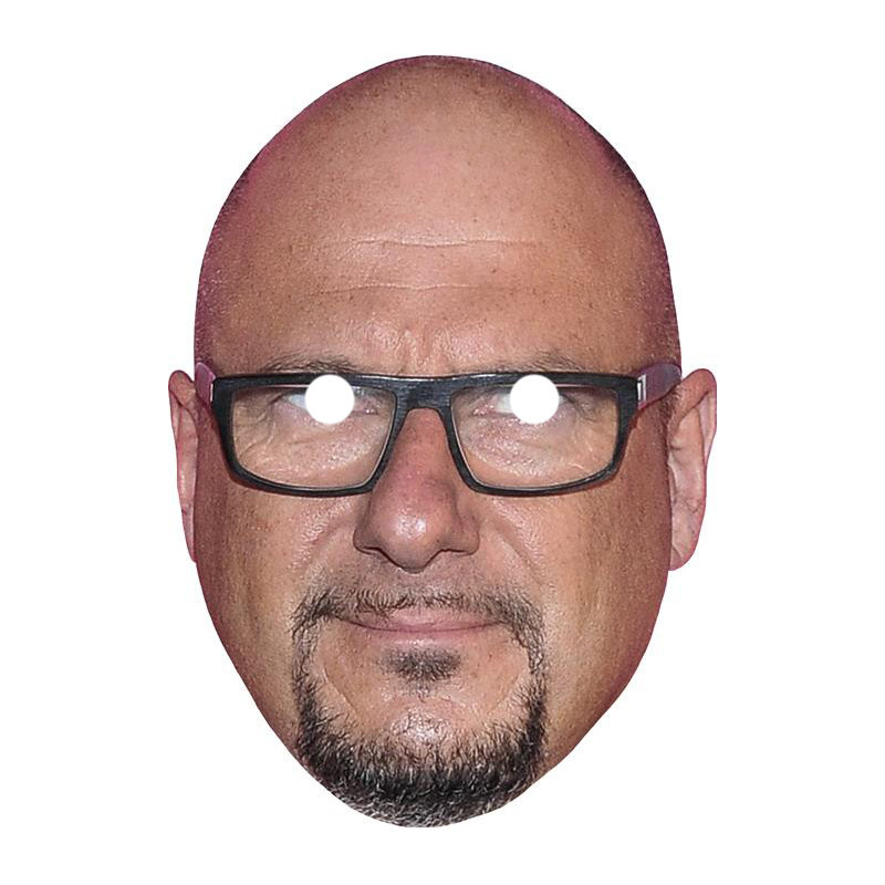 Maska papierowa Piotr Gąsowski – na twarz, z gumką