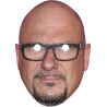 Maska papierowa Piotr Gąsowski – na twarz, z gumką