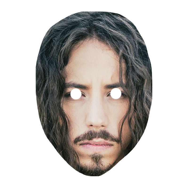 Maska papierowa Michał Szpak – na twarz, z gumką