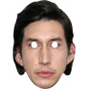 Maska papierowa Adam Driver – na twarz, z gumką