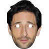Maska papierowa Adrien Brody – na twarz, z gumką