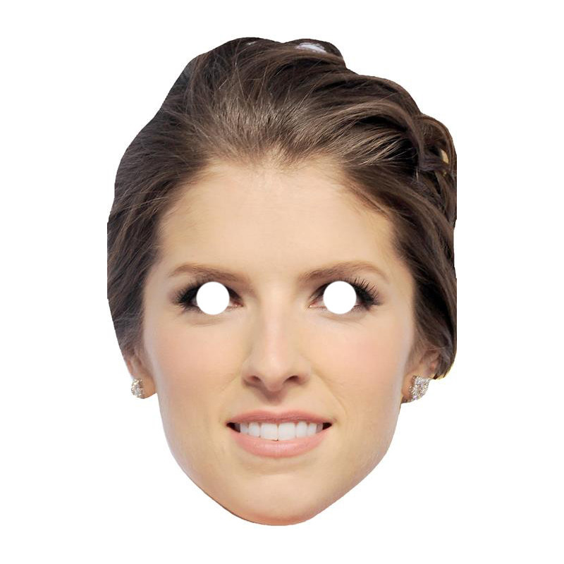 Maska papierowa Anna Kendrick – na twarz, z gumką
