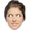 Maska papierowa Anna Kendrick – na twarz, z gumką