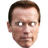 Maska papierowa Arnold Schwarzenegger – na twarz, z gumką