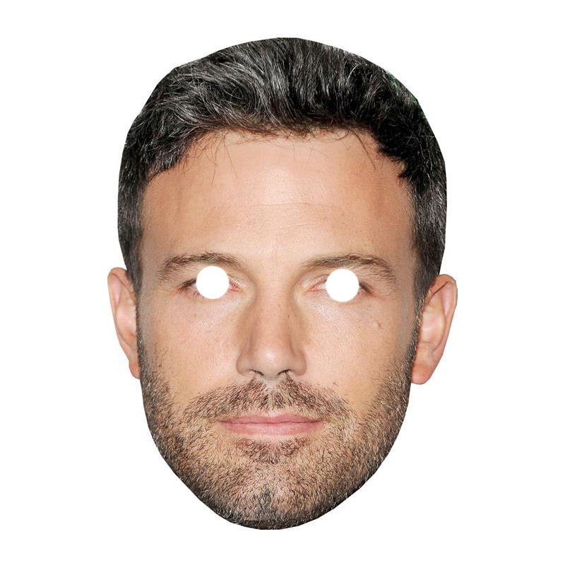 Maska papierowa Ben Affleck – na twarz, z gumką
