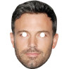 Maska papierowa Ben Affleck – na twarz, z gumką