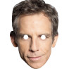 Maska papierowa Ben Stiller – na twarz, z gumką