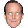 Maska papierowa Clark Gregg – na twarz, z gumką