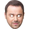 Maska papierowa Danny Dyer – na twarz, z gumką