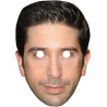 Maska papierowa David Schwimmer – na twarz, z gumką
