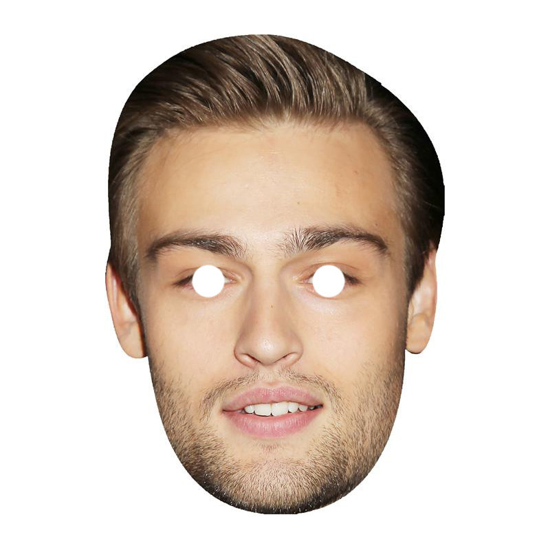 Maska papierowa Douglas Booth – na twarz, z gumką