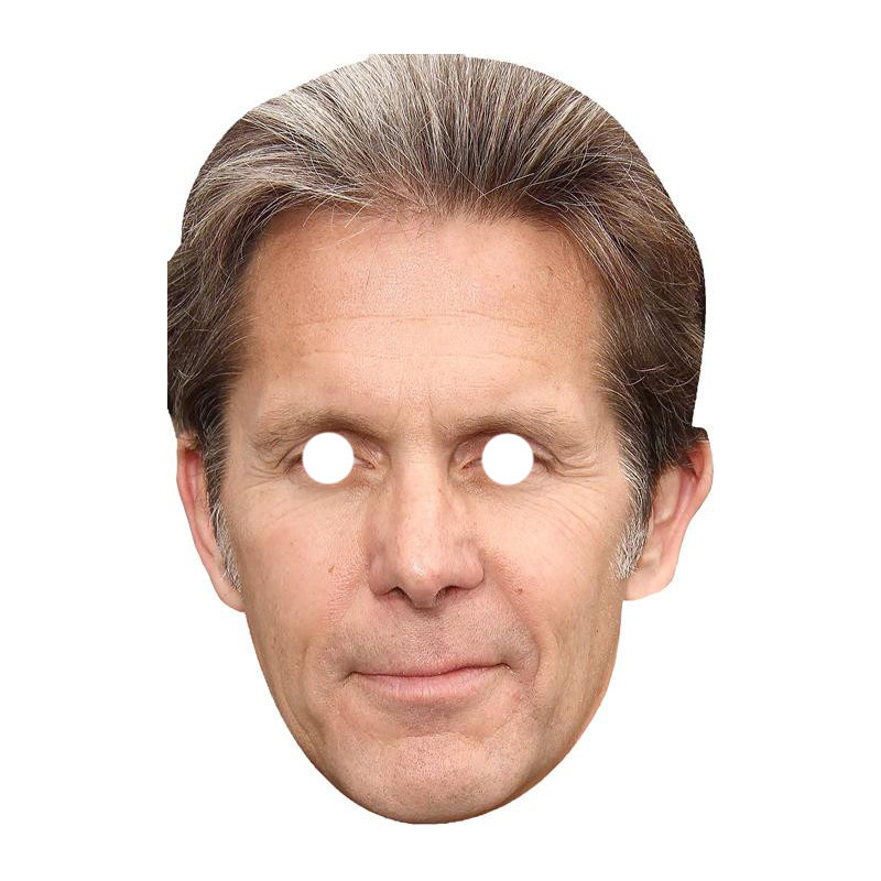 Maska papierowa Gary Cole – na twarz, z gumką