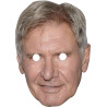 Maska papierowa Harrison Ford – na twarz, z gumką