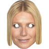 Maska papierowa Gwyneth Paltrow – na twarz, z gumką