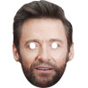 Maska papierowa Hugh Jackman – na twarz, z gumką