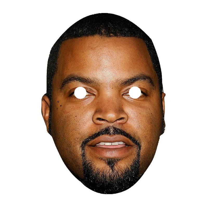 Maska papierowa Ice Cube – na twarz, z gumką