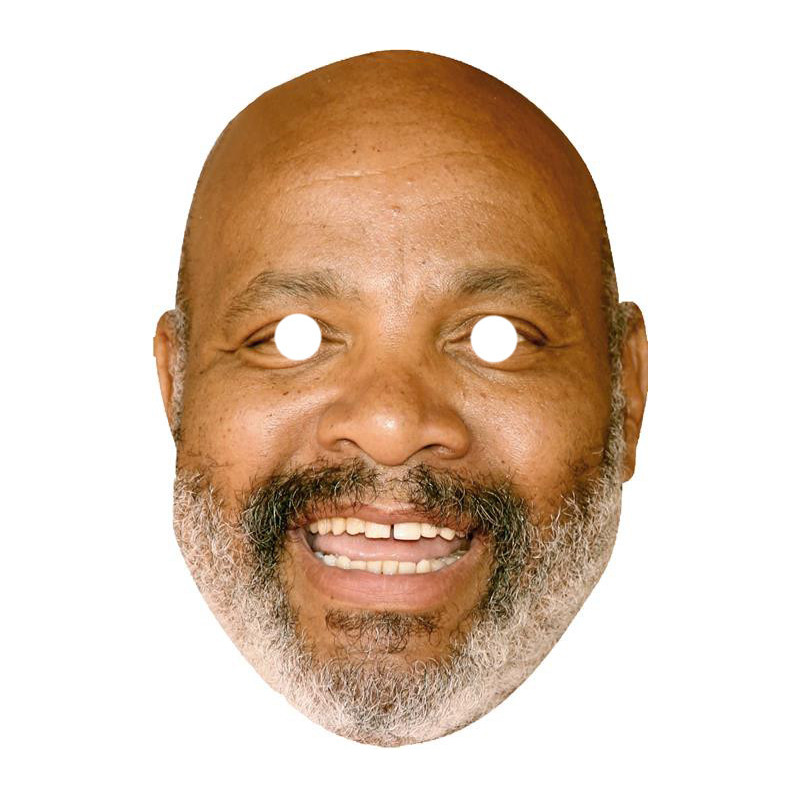 Maska papierowa James Avery – na twarz, z gumką