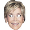Maska papierowa Jane Fonda – na twarz, z gumką