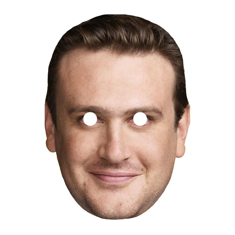 Maska papierowa Jason Segel – na twarz, z gumką