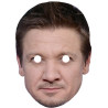 Maska papierowa Jeremy Renner – na twarz, z gumką