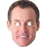 Maska papierowa John C McGinley – na twarz, z gumką