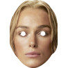 Maska papierowa Kiera Knightley – na twarz, z gumką