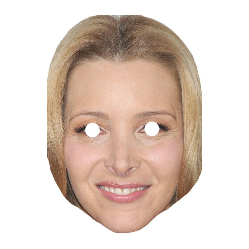 Maska papierowa Lisa Kudrow – na twarz, z gumką