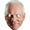 Maska papierowa Malcolm McDowell – na twarz, z gumką