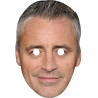 Maska papierowa Matt LeBlanc – na twarz, z gumką