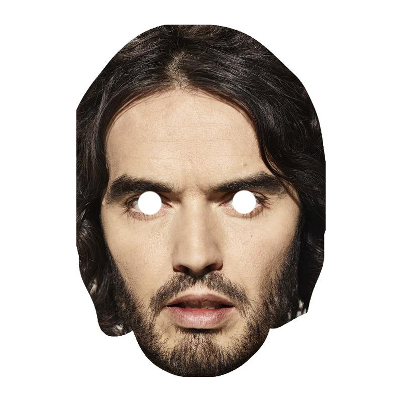 Maska papierowa Russell Brand – na twarz, z gumką