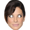 Maska papierowa Sandra Bullock – na twarz, z gumką