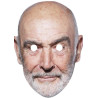 Maska papierowa Sean Connery – na twarz, z gumką