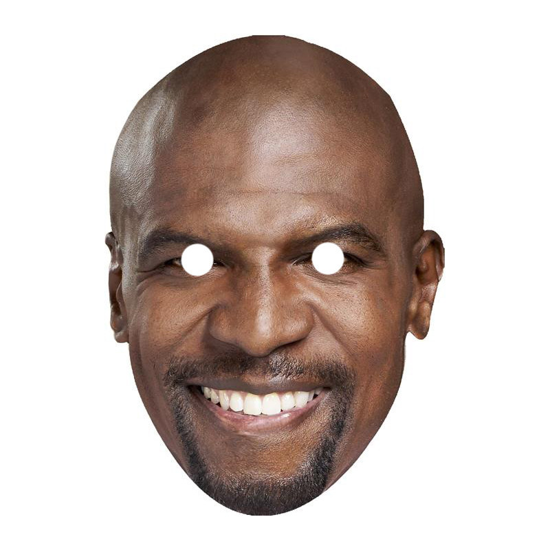 Maska papierowa Terry Crews – na twarz, z gumką
