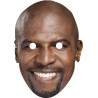 Maska papierowa Terry Crews – na twarz, z gumką