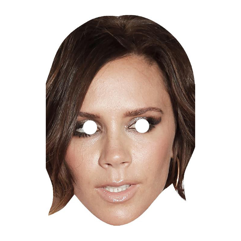 Maska papierowa Victoria Beckham – na twarz, z gumką