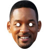 Maska papierowa Will Smith – na twarz, z gumką