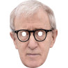 Maska papierowa Woody Allen – na twarz, z gumką