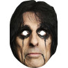 Maska papierowa Alice Cooper – na twarz, z gumką