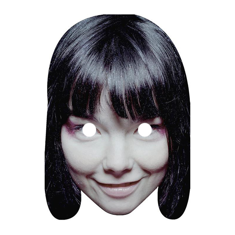 Maska papierowa Bjork – na twarz, z gumką