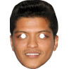 Maska papierowa Bruno Mars – na twarz, z gumką