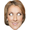 Maska papierowa Celine Dion – na twarz, z gumką