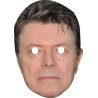 Maska papierowa David Bowie – na twarz, z gumką